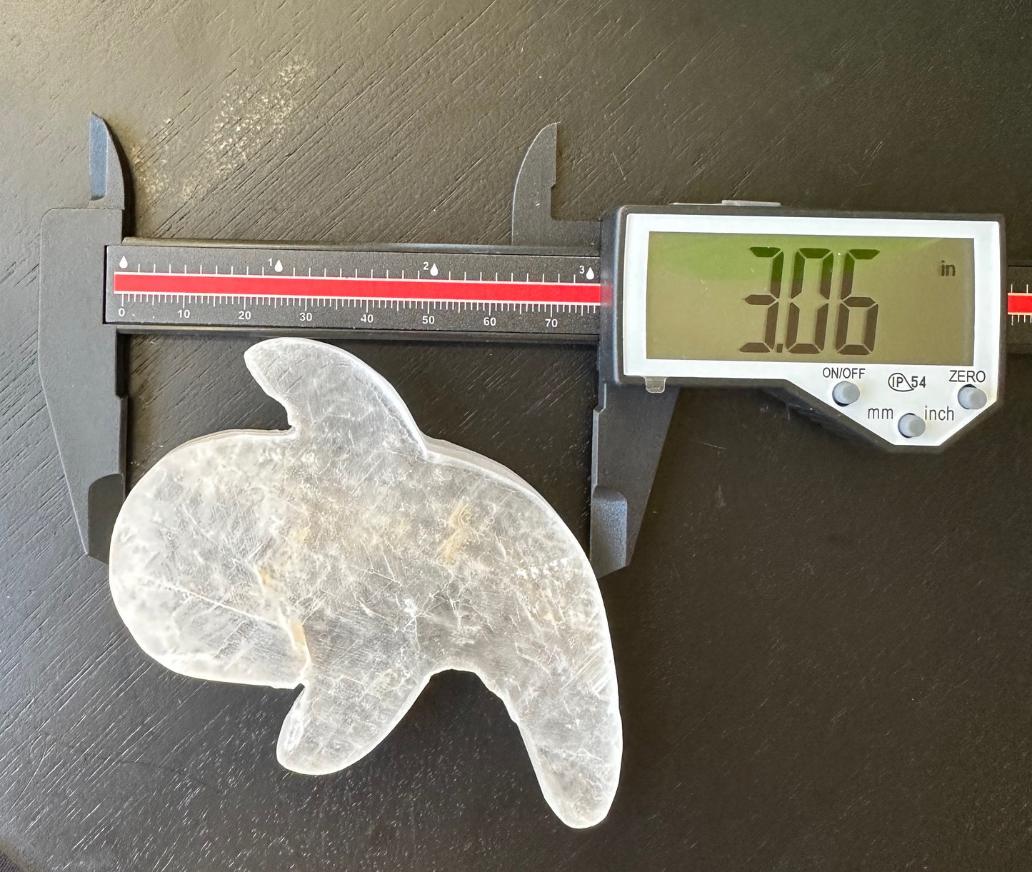 Window Pane Selenite from Mexico Transparent Ghost Selenite Halloween