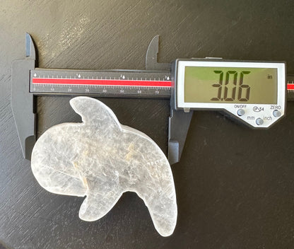 Window Pane Selenite from Mexico Transparent Ghost Selenite Halloween