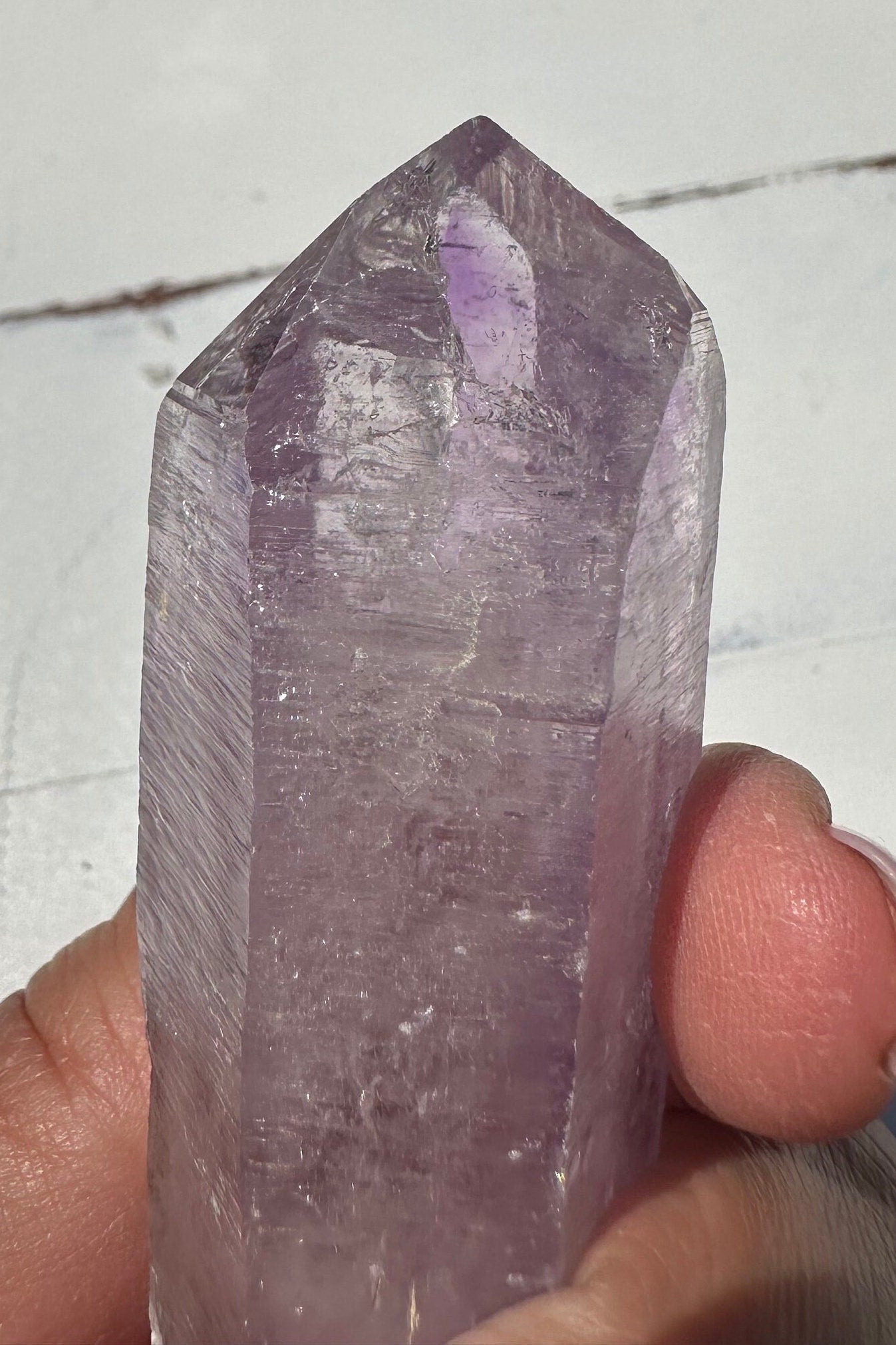 High Quality Vera Cruz Amethyst Point Phantom Amethyst Rainbow