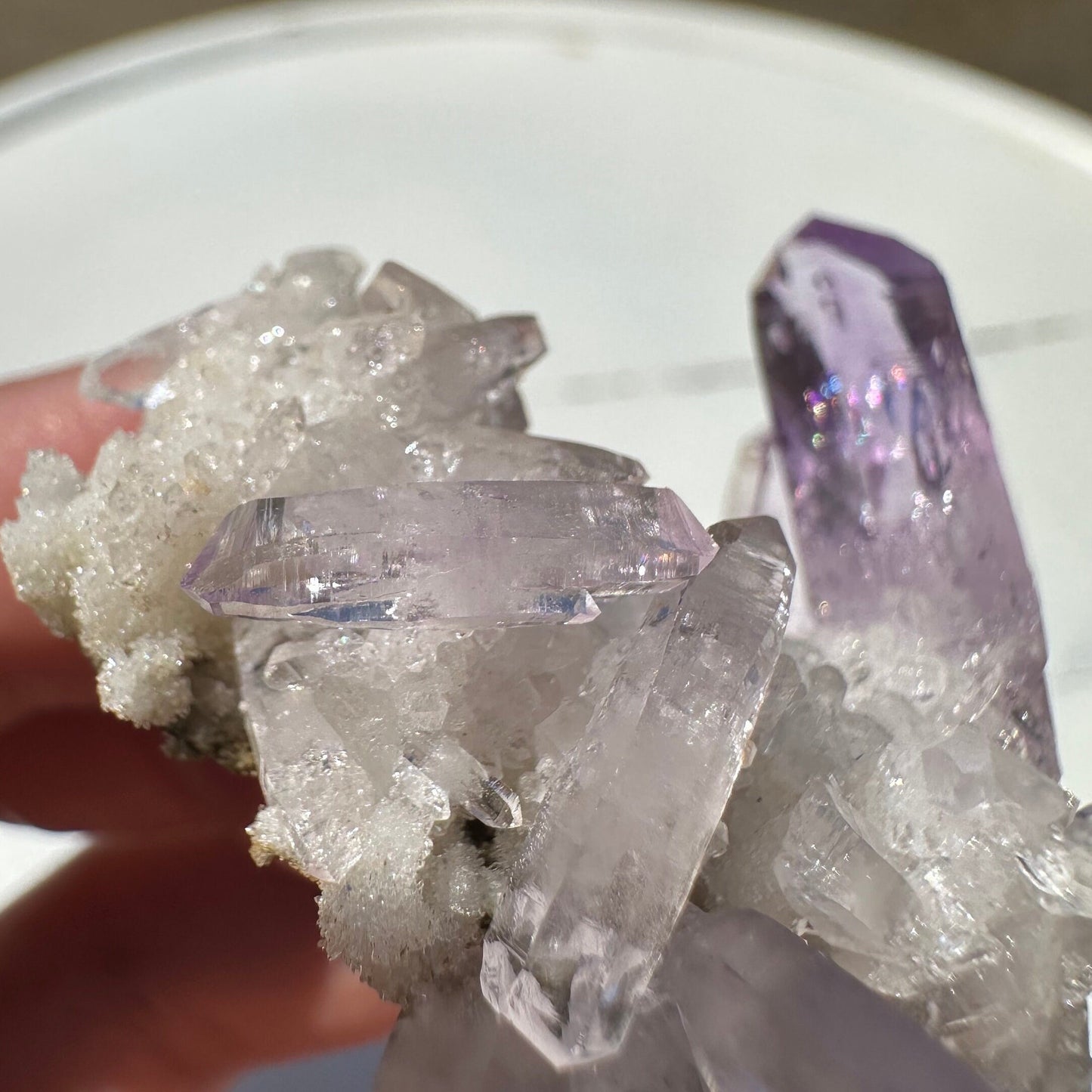 High Quality Vera Cruz Amethyst cluster Amethyst Rainbow