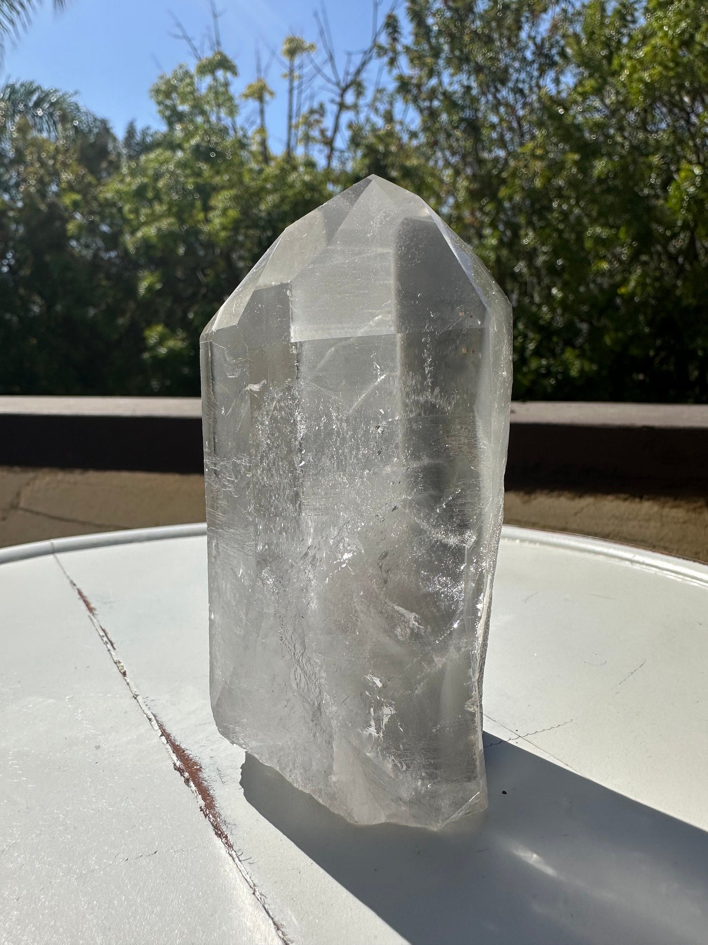 Lemurian Seed Phantom Quartz/ Grey Lemurian Quartz/ Black Phantom Quartz/ Rare Quartz/ High Grade Lemurian Tower