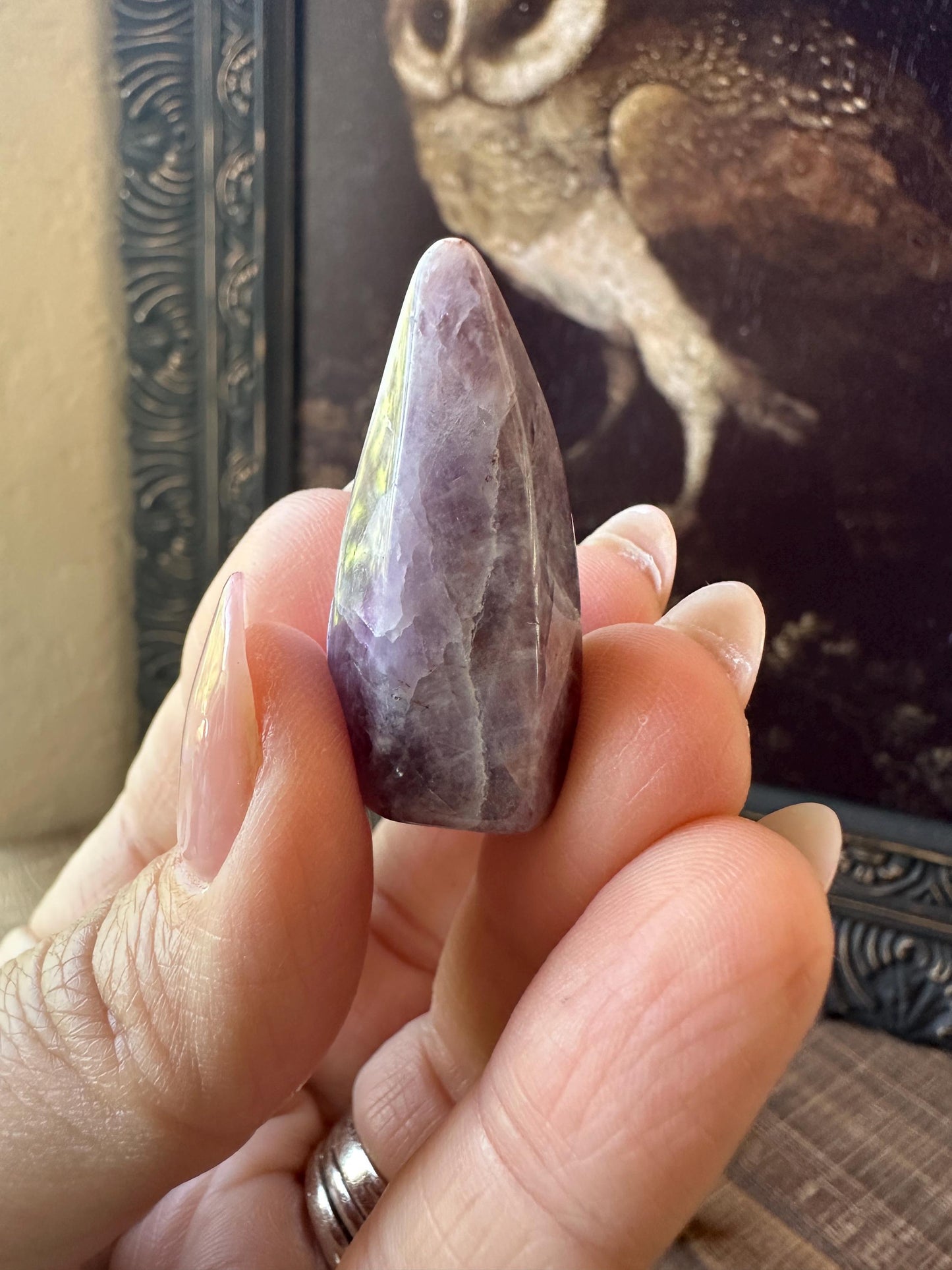 Trapiche Amethyst mini flames intuitively chosen