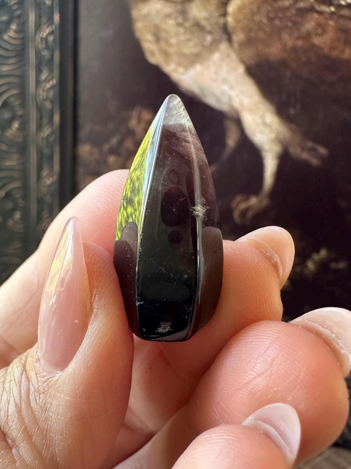 Trapiche Amethyst mini flames intuitively chosen