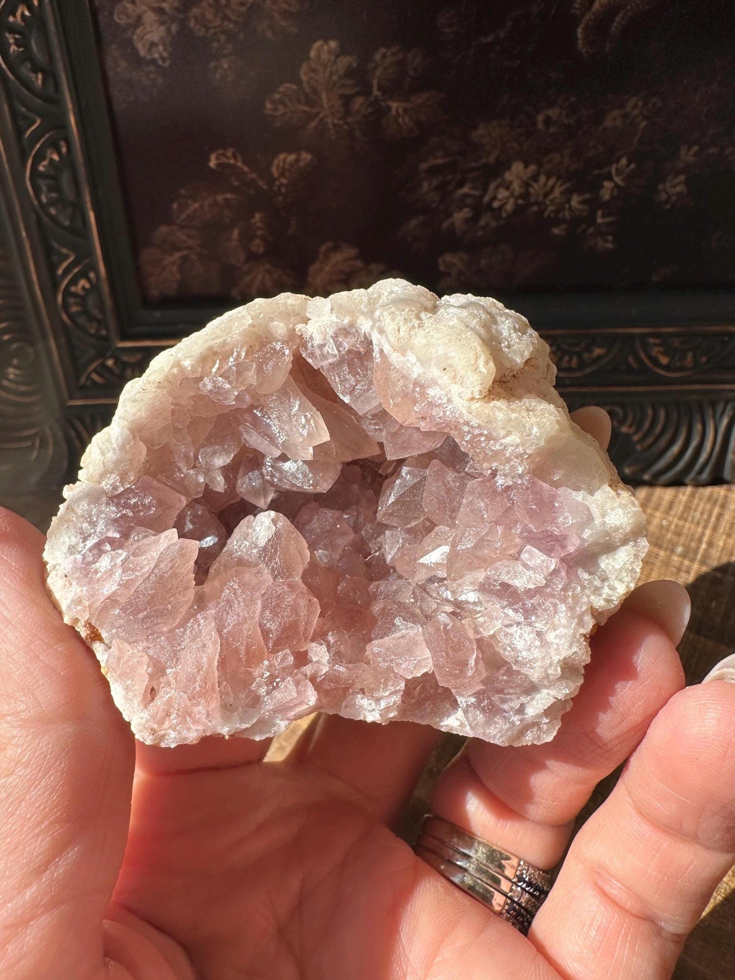 Raw AAA Grade High Quality Pink Amethyst Geode, Argentina, Pink Amethyst Cluster, lavender amethyst, gemmy, high luster, high grade quartz