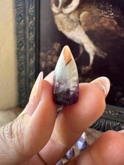Trapiche Amethyst mini flames intuitively chosen