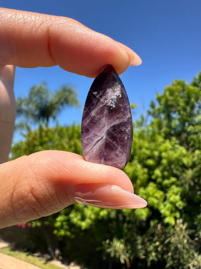 Trapiche Amethyst mini flames intuitively chosen