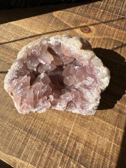 Raw AAA Grade High Quality Pink Amethyst Geode, Argentina, Pink Amethyst Cluster, lavender amethyst, gemmy, high luster, high grade quartz