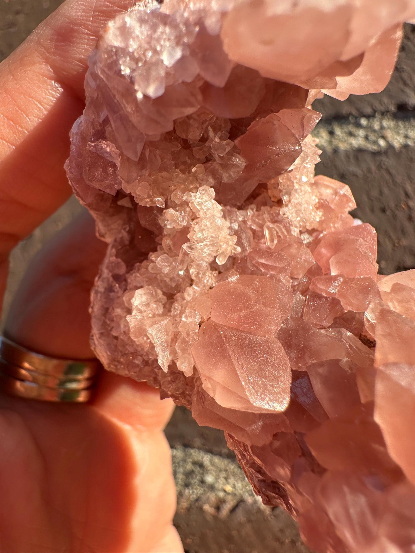 Raw AAA Grade High Quality Pink Amethyst Geode, Argentina, Pink Amethyst Cluster, Amethyst Flower, gemmy, high luster, high grade quartz