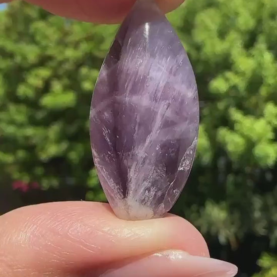 Trapiche Amethyst mini flames intuitively chosen