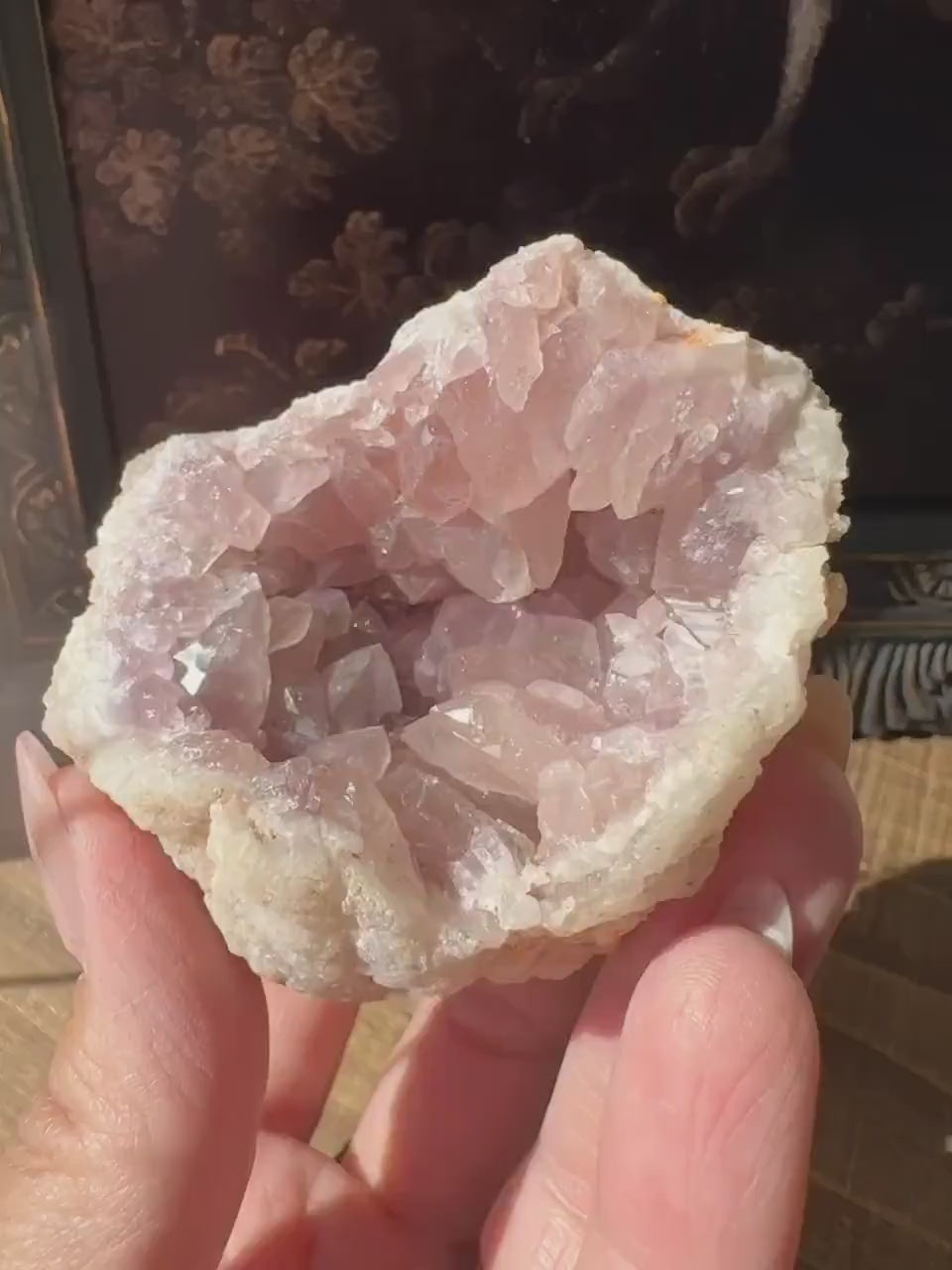 Raw AAA Grade High Quality Pink Amethyst Geode, Argentina, Pink Amethyst Cluster, lavender amethyst, gemmy, high luster, high grade quartz